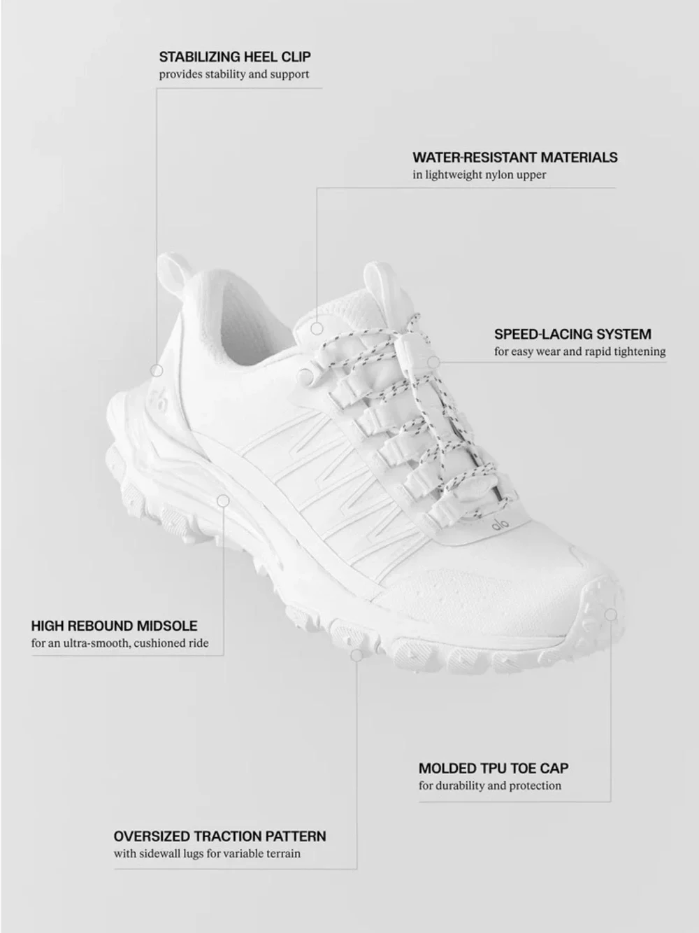 ALO YOGA | ✨NEW✨ ALO Trail in White